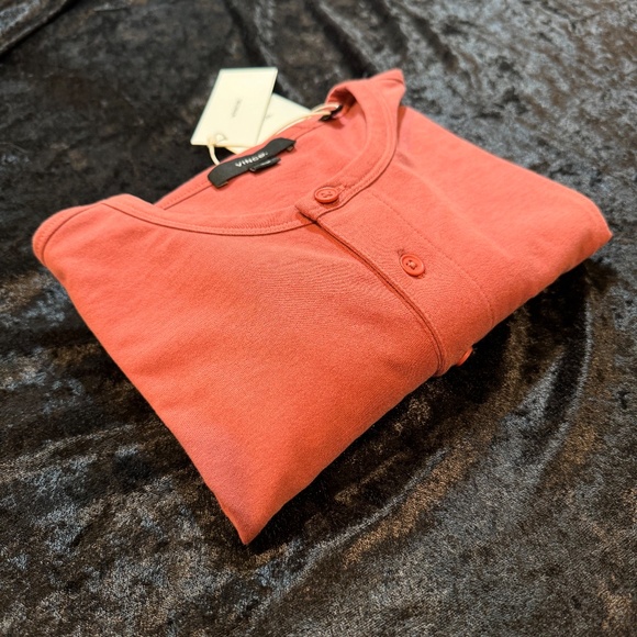 Vince Short Sleeve Henley - Picture 8 of 8